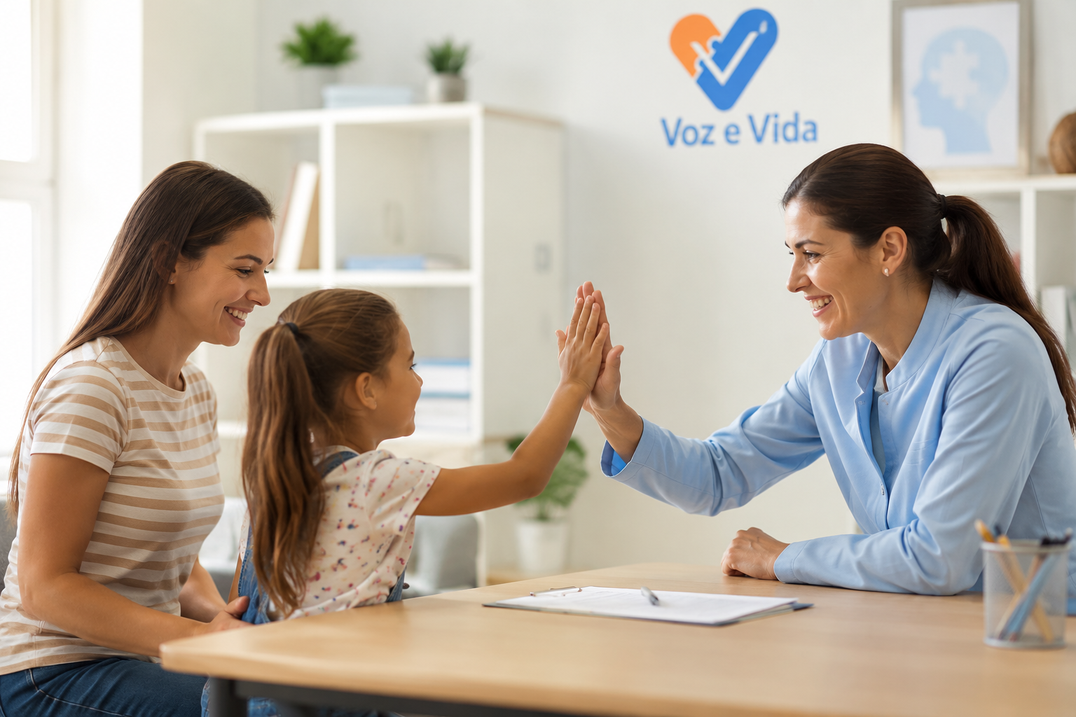 Atendimento humanizado na Clínica Voz e Vida